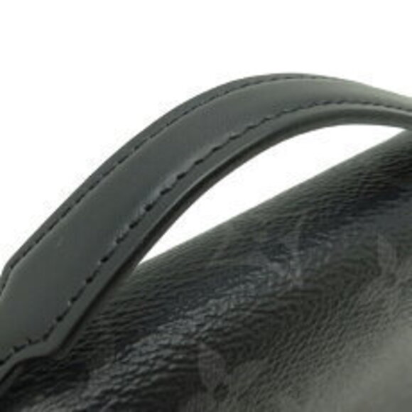 Louis Vuitton Zippy Wallet XL Shoulder Bag Monogram Eclipse Black - Picture 6 of 9